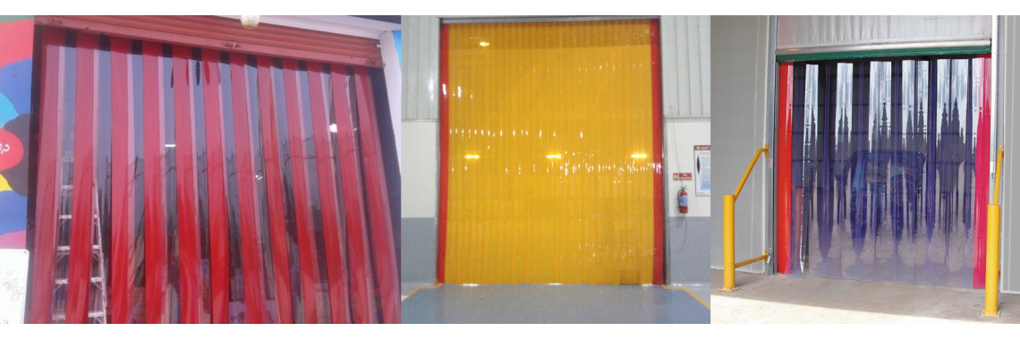 Yellow Pvc Curtain